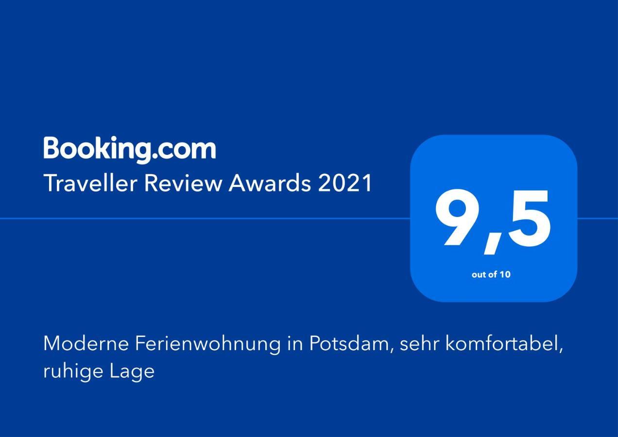 Moderne Ferienwohnung In Potsdam, Sehr Komfortabel, Ruhige Lage Kültér fotó